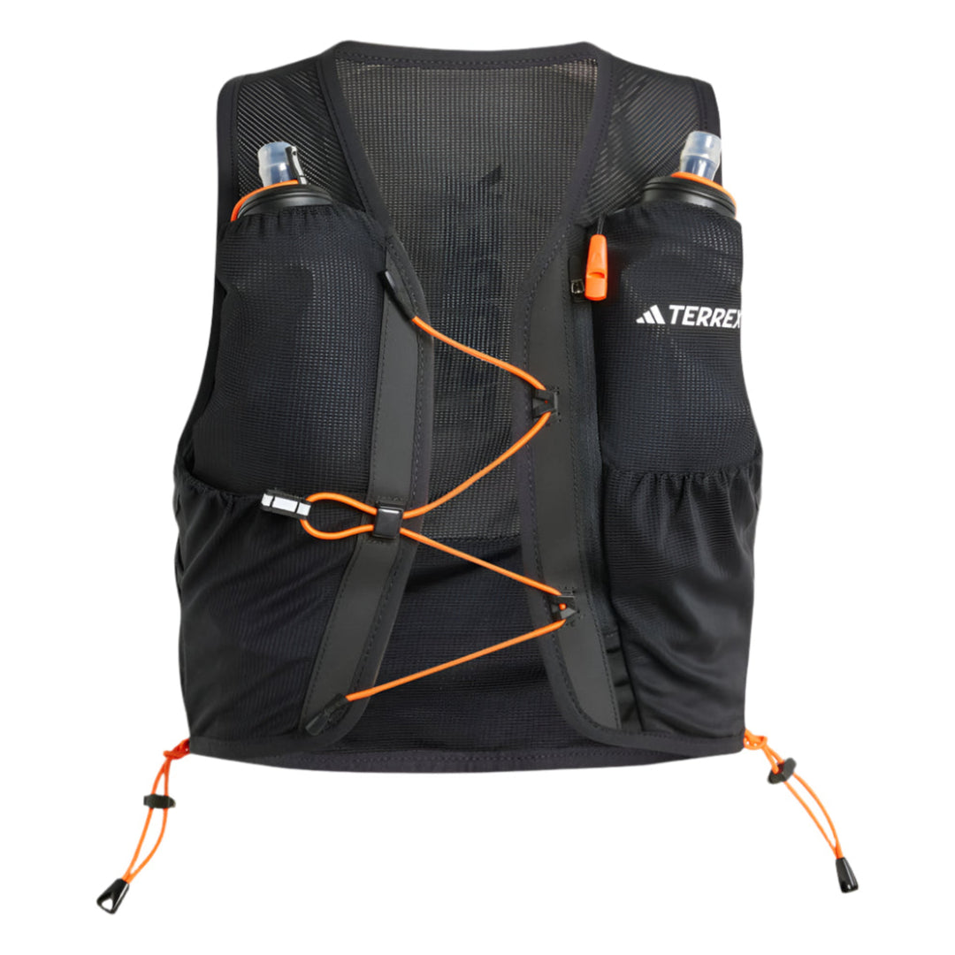 Adidas Terrex Trail Running Techrock Vest 2.5L - Black/White/Impact Orange