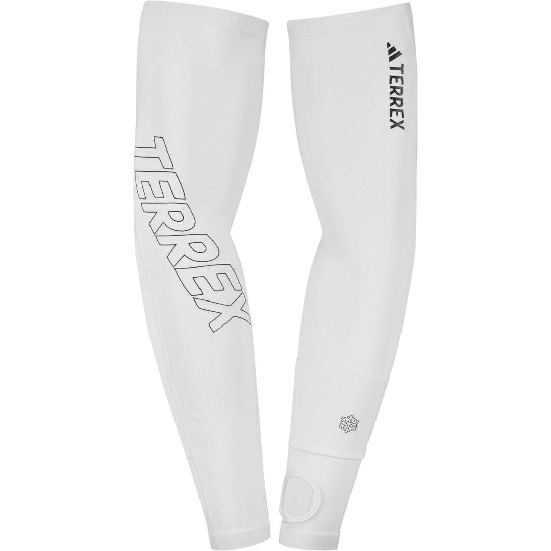 Adidas Terrex Trail Armsleeve Pair - White/Black