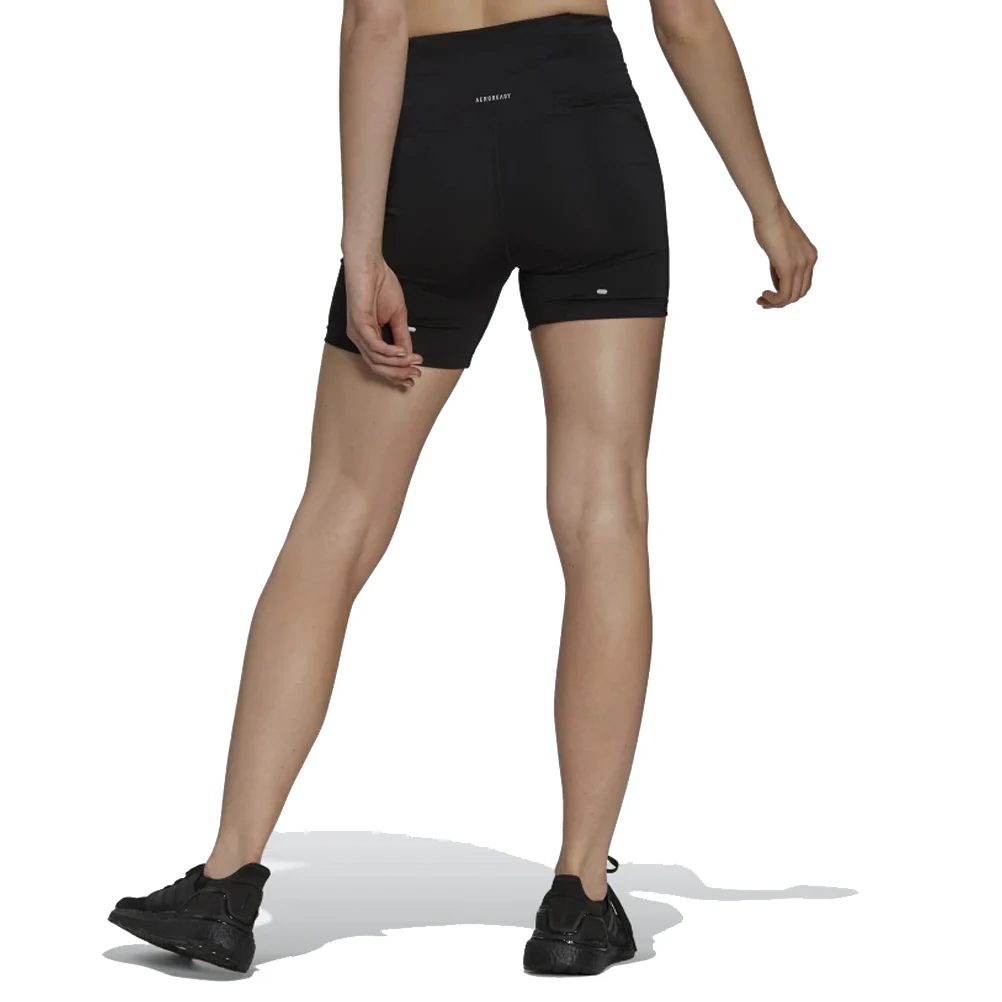 Adidas Womens Own The Run Short Tights - Black