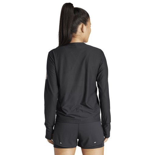 Adidas Womens Own The Run Long Sleeve Black - Black
