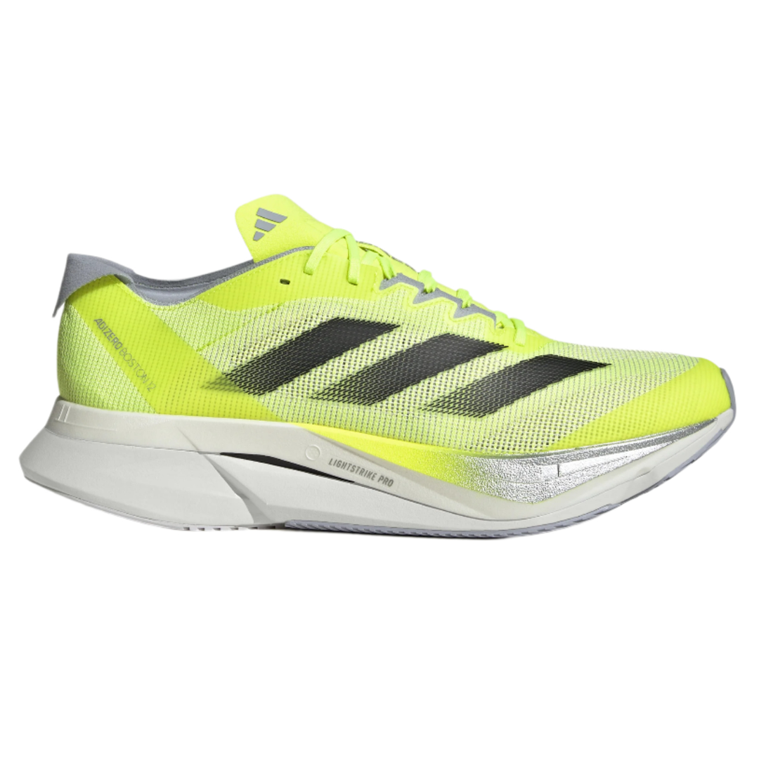 Adidas Mens Adizero Boston 12 Lucid Lemon/Black Run North West