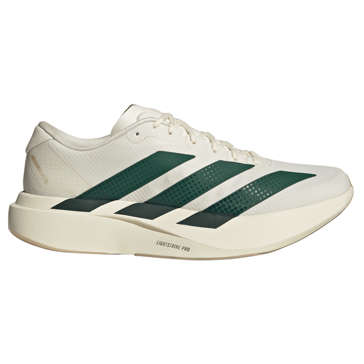 Adidas Mens Adizero Evo SL Woven - Off White/Collegiate Green/Royal Blue - Neutral - AW26