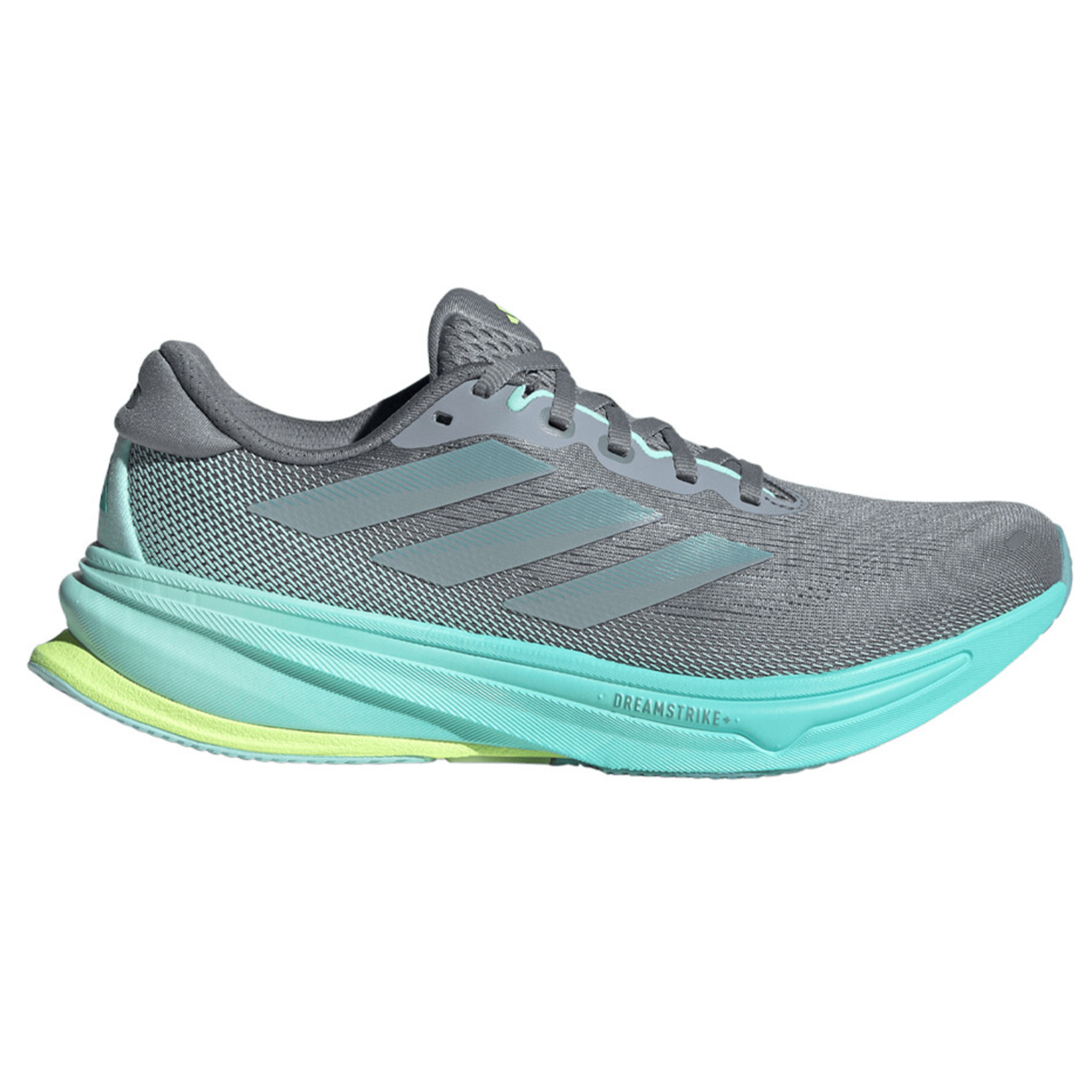 Adidas Womens Supernova Rise 2 - Grey/Magic Grey/Metallic/Flash Aqua - Neutral - AW25