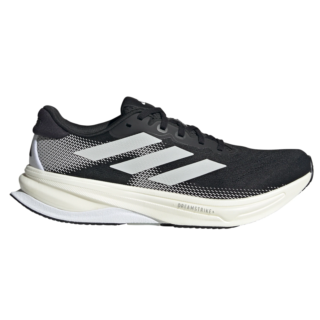 Adidas Mens Supernova Solution 2 - Core Black/Footwear White/Carbon - Stability - SS25