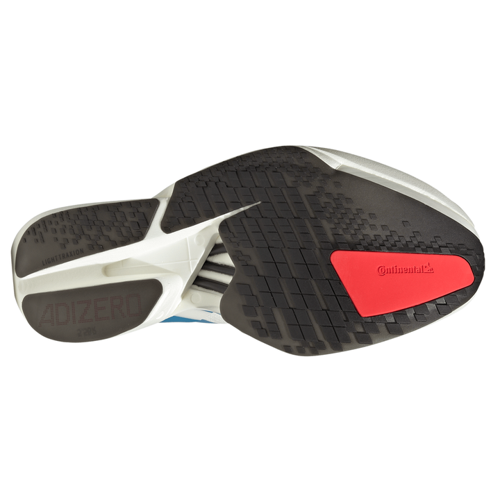 Adidas Womens Adizero Adios Pro 4 - Off White/Light Blue/Bright Red - Neutral - AW26