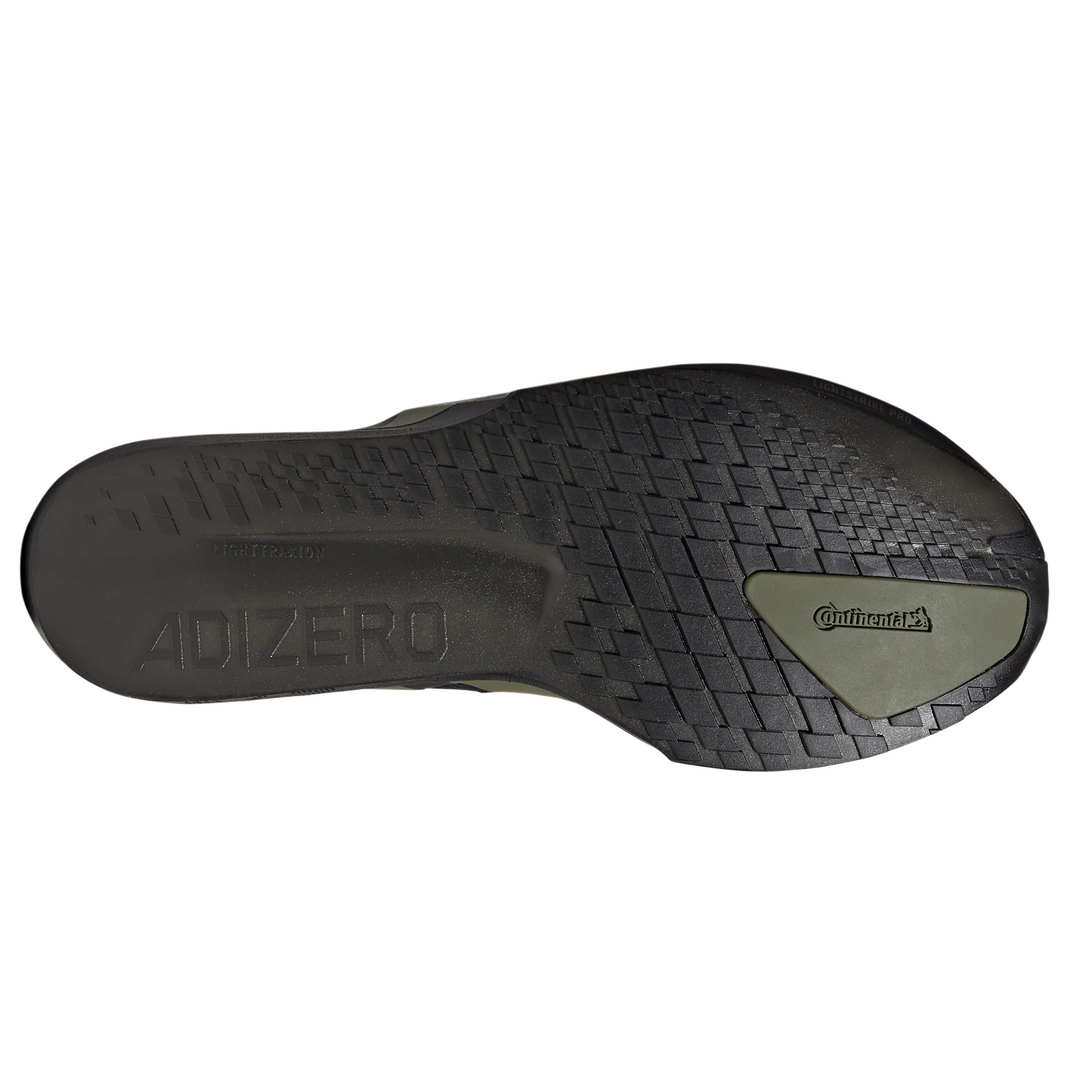 Adidas Mens Adizero Adios 9 - Core Black/Focus Olive/Charcoal - Neutral - SS25