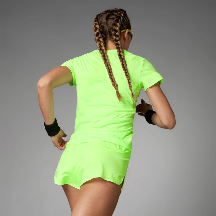 Adidas Womens Adizero Essentials Short - Lime
