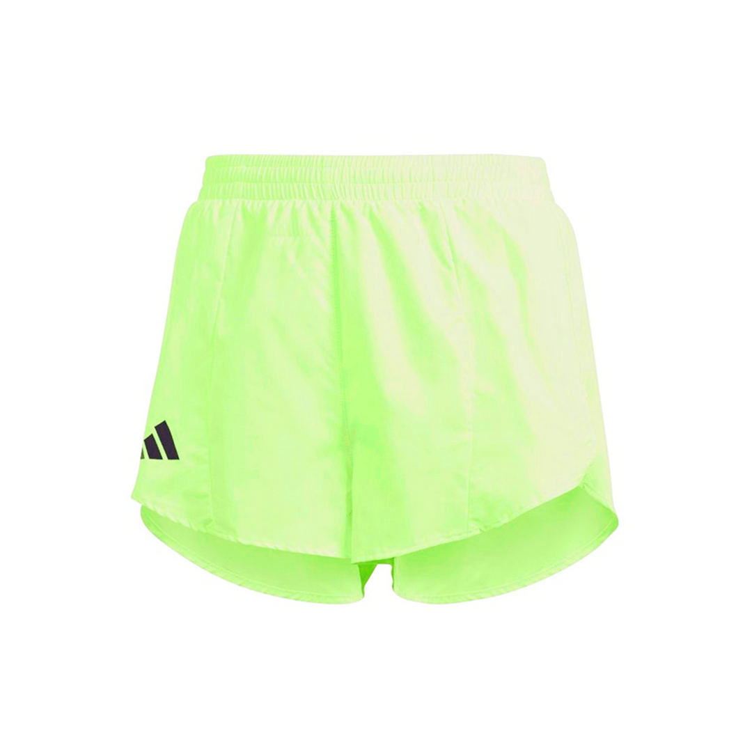 Adidas Womens Adizero Essentials Short - Lime