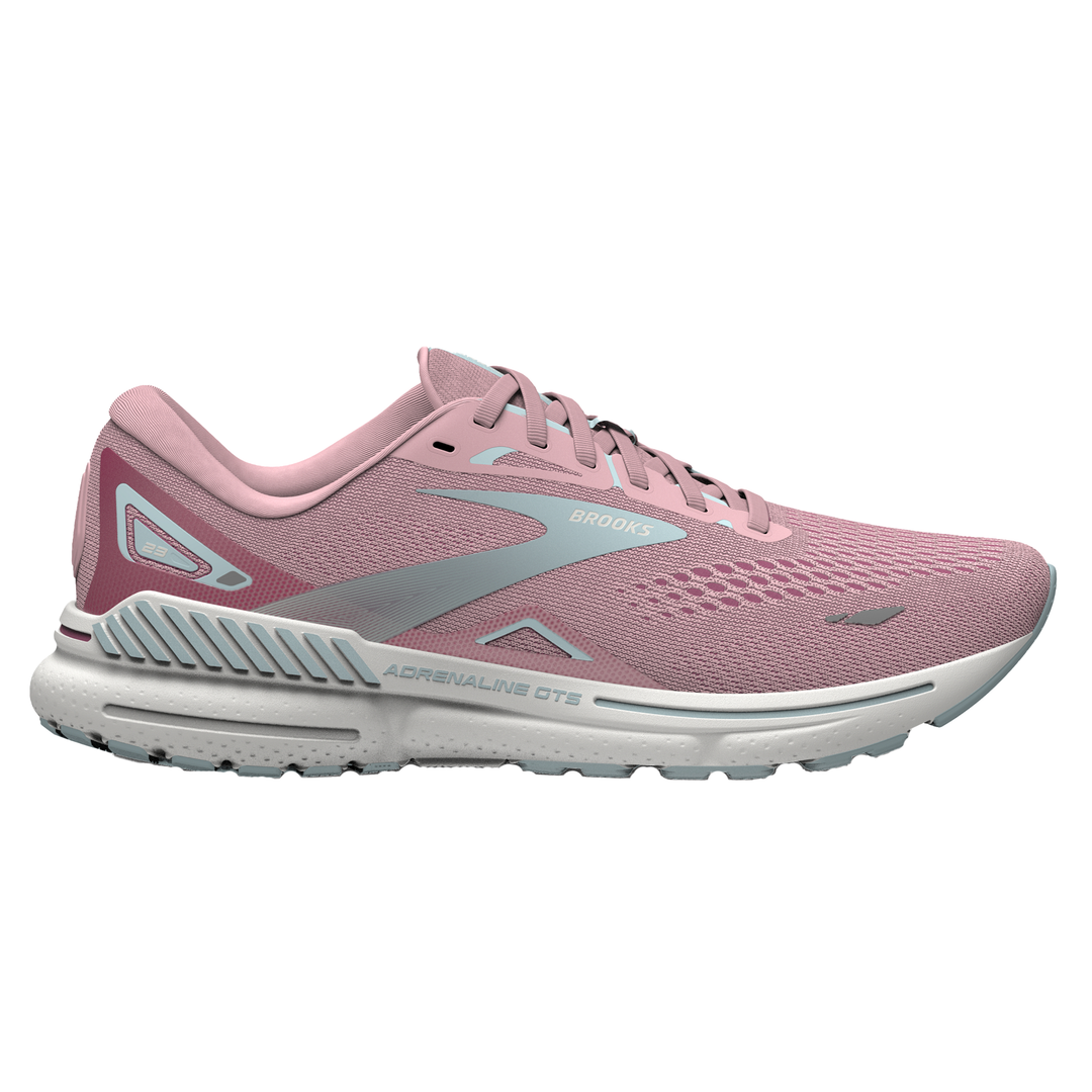 Brooks Womens Adrenaline GTS 23 Zephyr Blue Coconut Stability