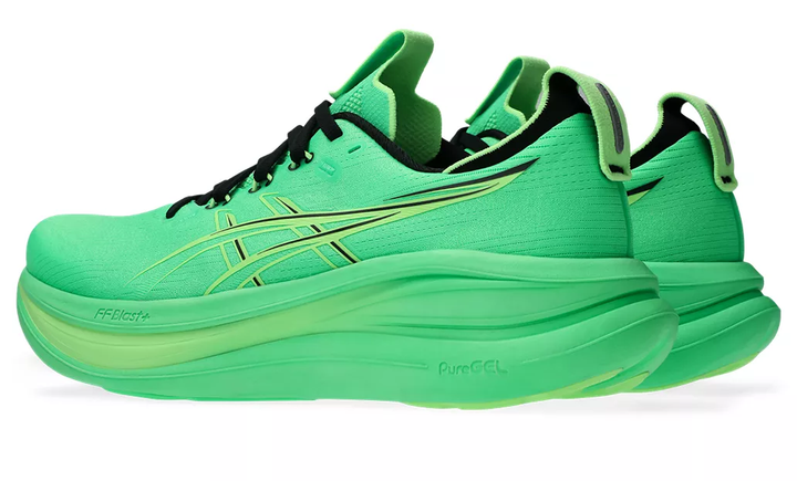 Asics Mens Gel Nimbus 28 - Vital Green/Illuminate Green - Neutral - SS26