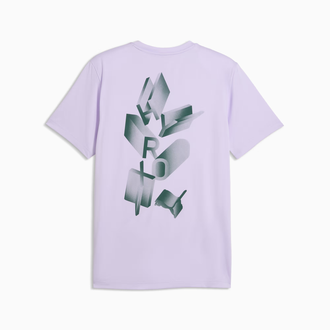 Puma x Hyrox Mens Graphic Tee - Light Lavender - AW26