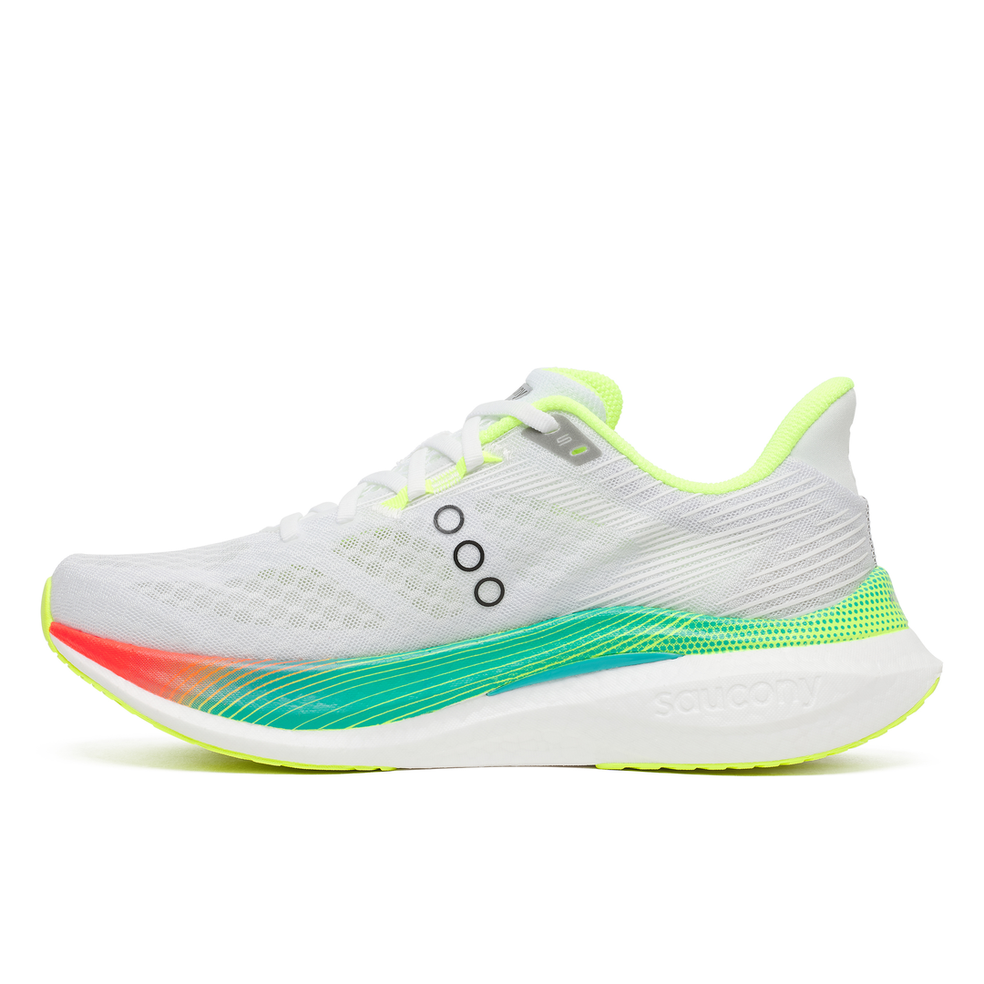 Saucony Mens Endorphin Speed 5 - White/Multi - Neutral - AW26
