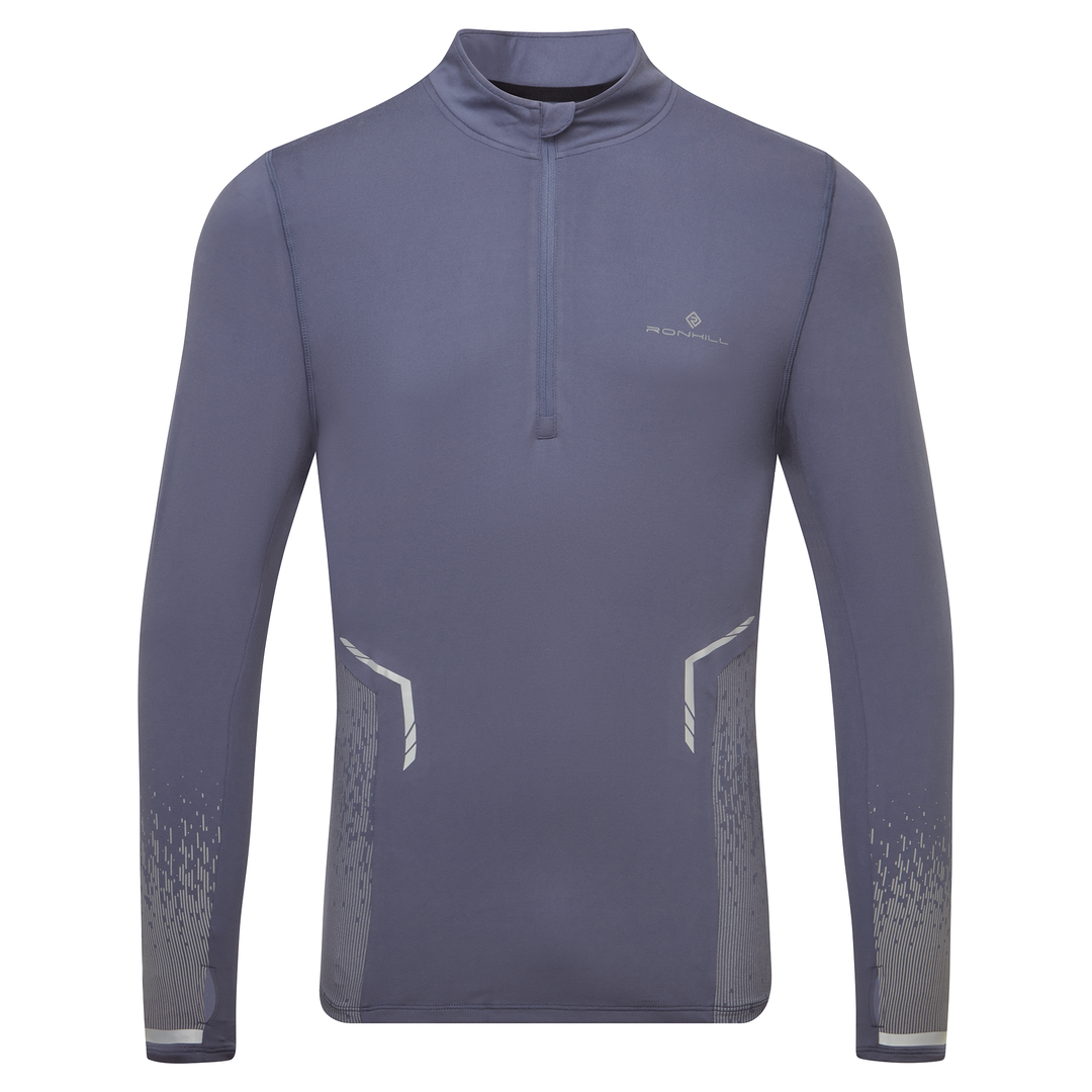 RonHill Mens Tech Reflect 1/2 Zip - Anchor/Reflect - AW25