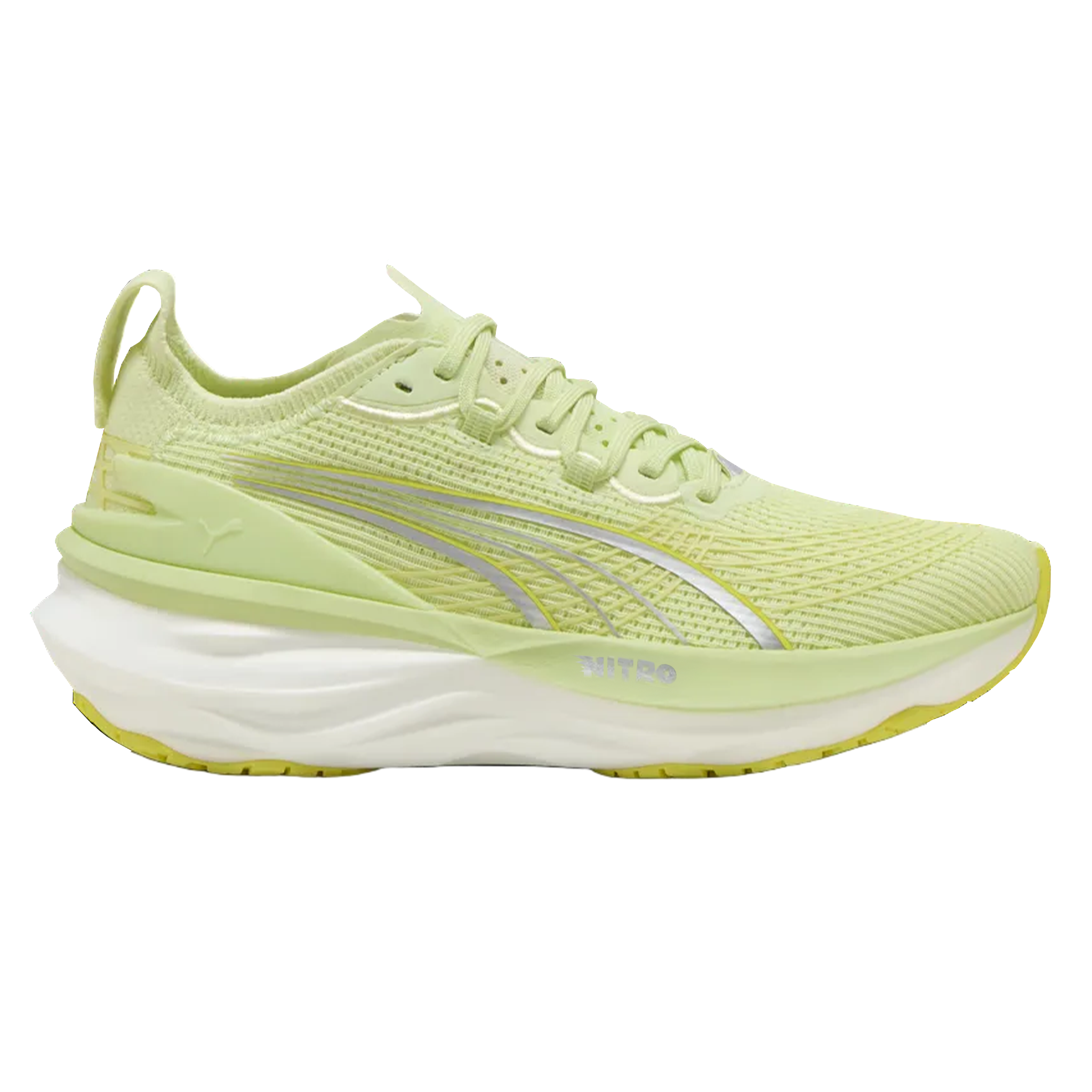 Puma Womens ForeverRun NITRO 2 - Apple Spritz/Lux Lime - Stability - SS26