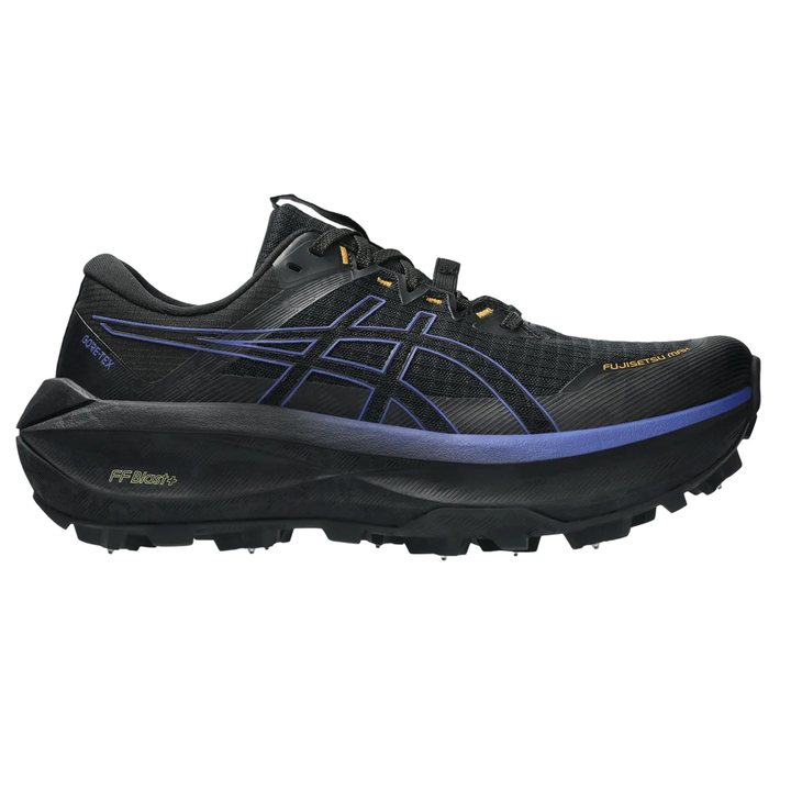 Asics Herren Fujisetsu Max GTX – Schwarz/Dunkles Kobalt – Trail – SS26