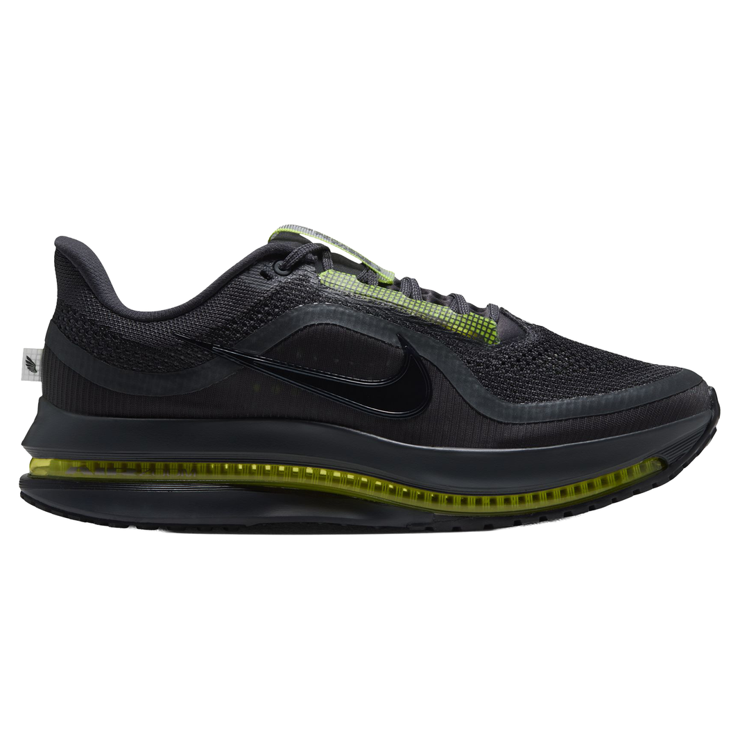 Nike Mens Pegasus Premium - Dark Shadow/Black/Lemon Venom/White - Neutral - HO26