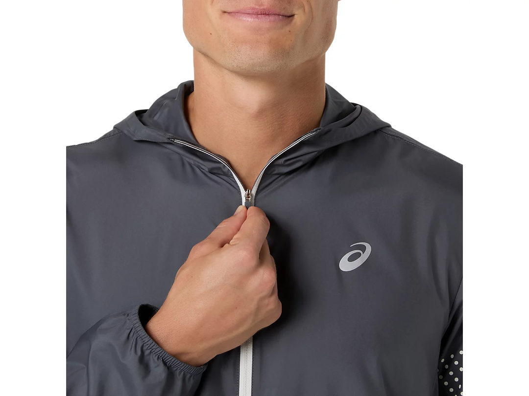 Asics Mens Icon Jacket - Carrier Grey