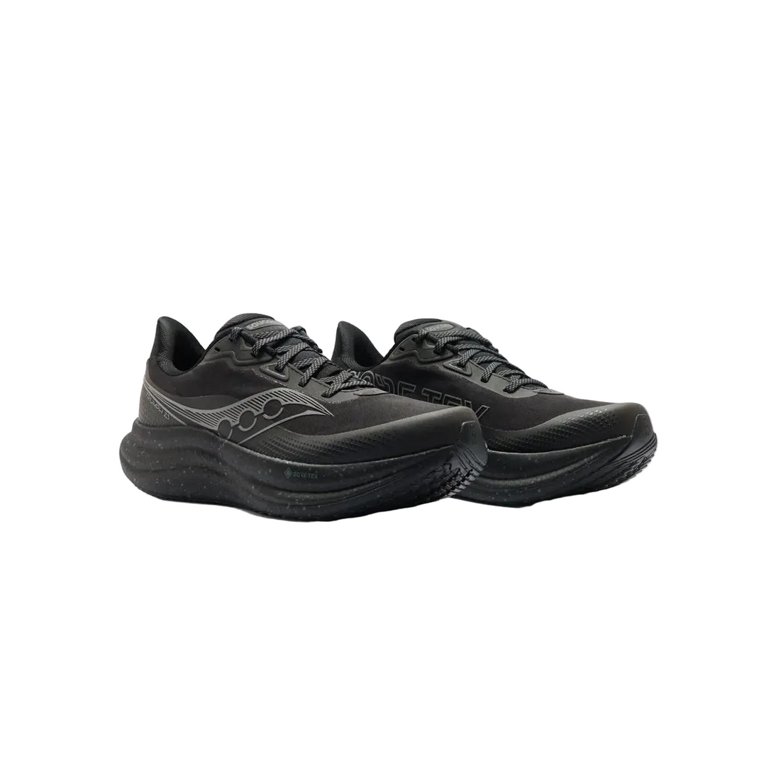 Saucony Mens Triumph 23 GTX - Triple Black - Neutral - SS26