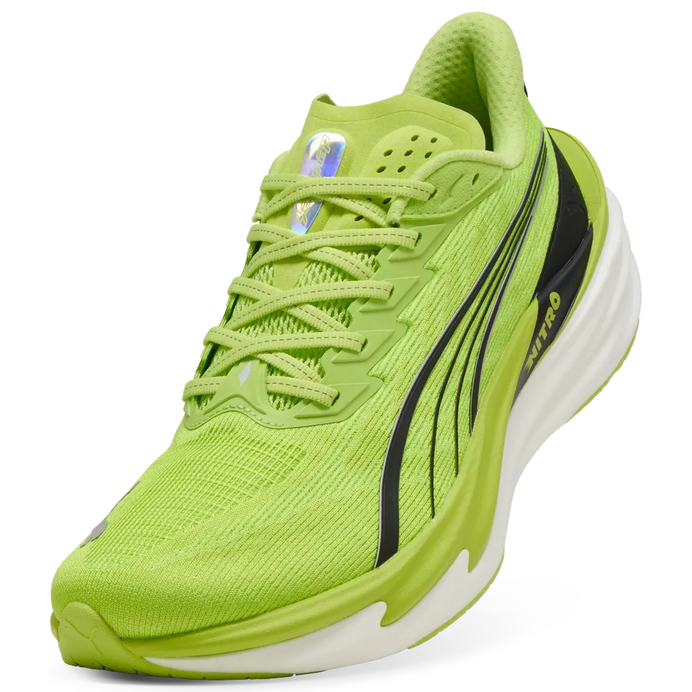 Puma Mens Deviate NITRO 4 - Sunny Lime/Puma Black - Neutral - AW26