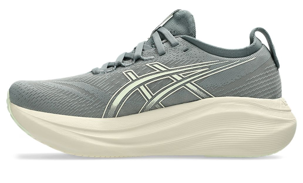 Asics Womens Gel Nimbus 27 - Monument Blue/Whisper Green - Neutral - AW25