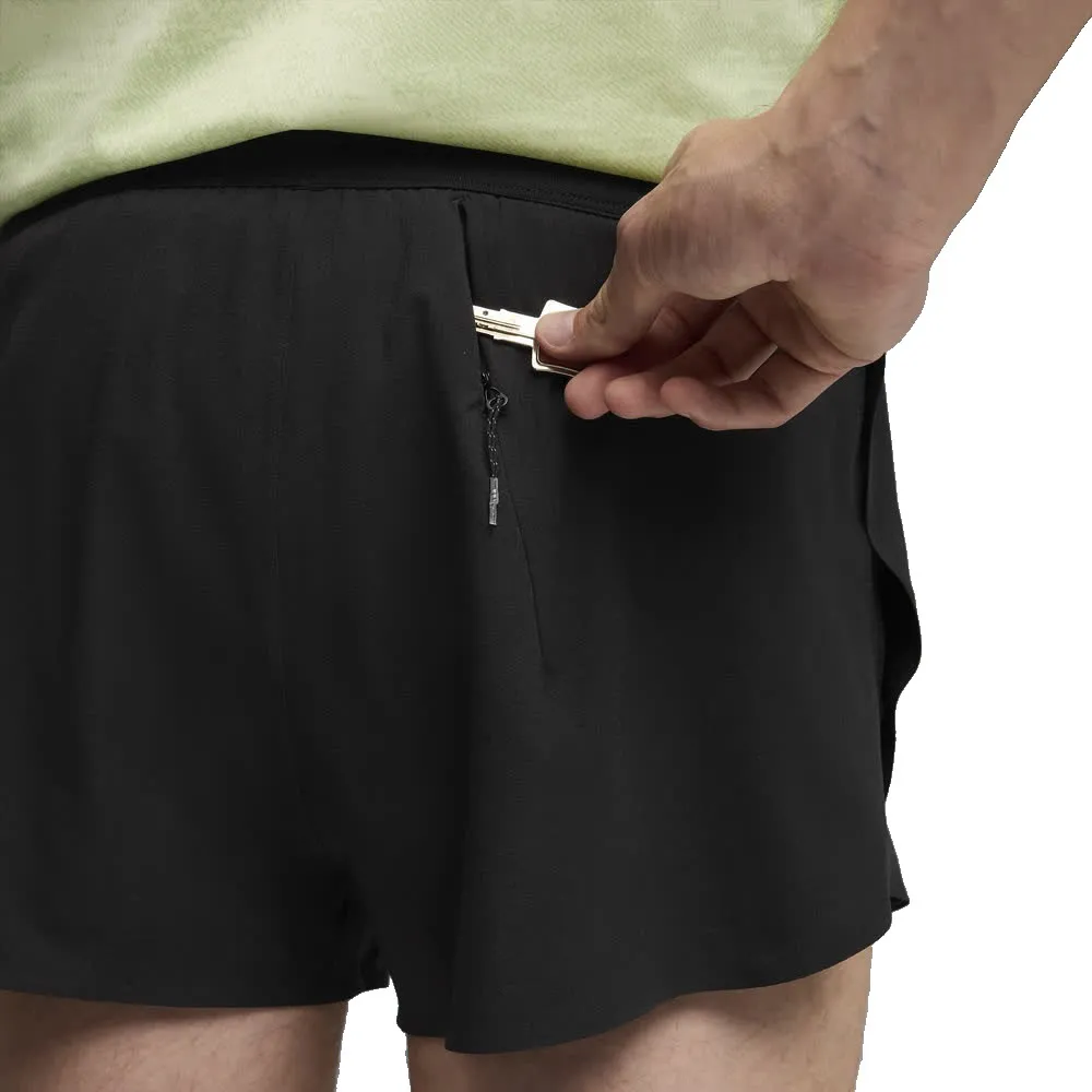 Puma Herren Lightspeed Ultraweave 2" Split Shorts - Schwarz
