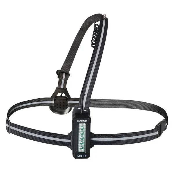 Proviz LED360 Running Chest Light at 500 Lumens - Black