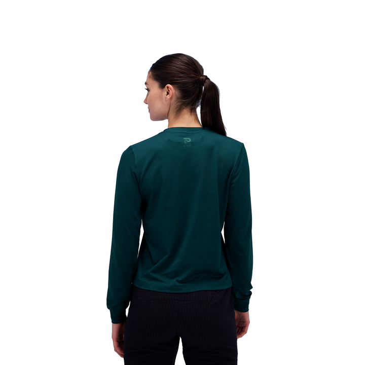 Bandit Womens Long Sleeve Micromesh Tee - Storm - SS26