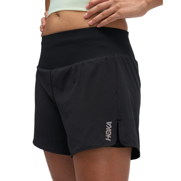 Short Hoka Femme Glide 4" - Noir
