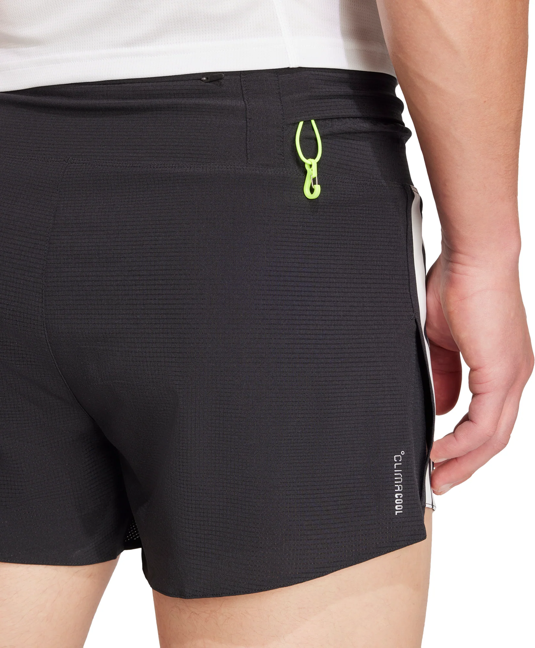 Short Adidas Adizero Gel 5" pour hommes - Noir