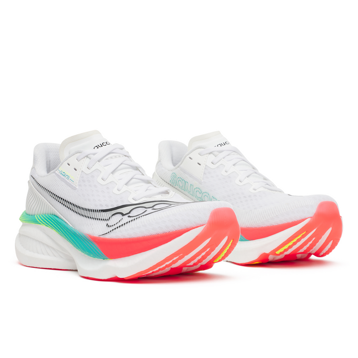 Saucony Mens Endorphin Azura - White/Multi - Neutral - AW26