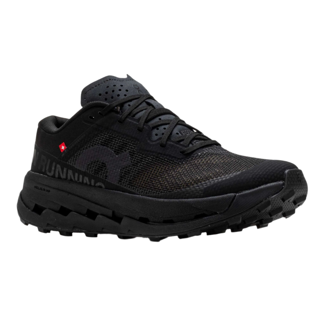 ON Mens Cloudultra 3 - Black/Black - Trail - AW25