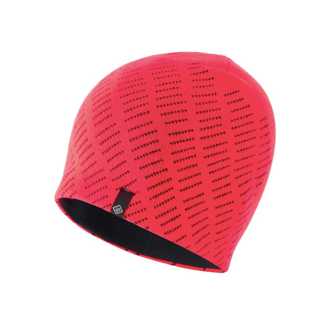 Ronhill Classic Beanie Hot Pink Charcoal Run North West
