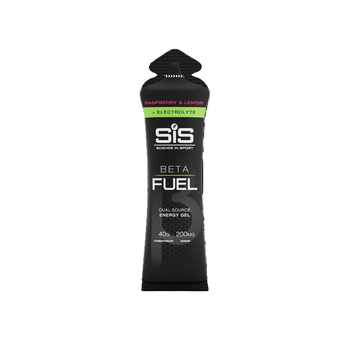 SIS Beta Fuel + Electrolyte Energy Gel - Raspberry & Lemon