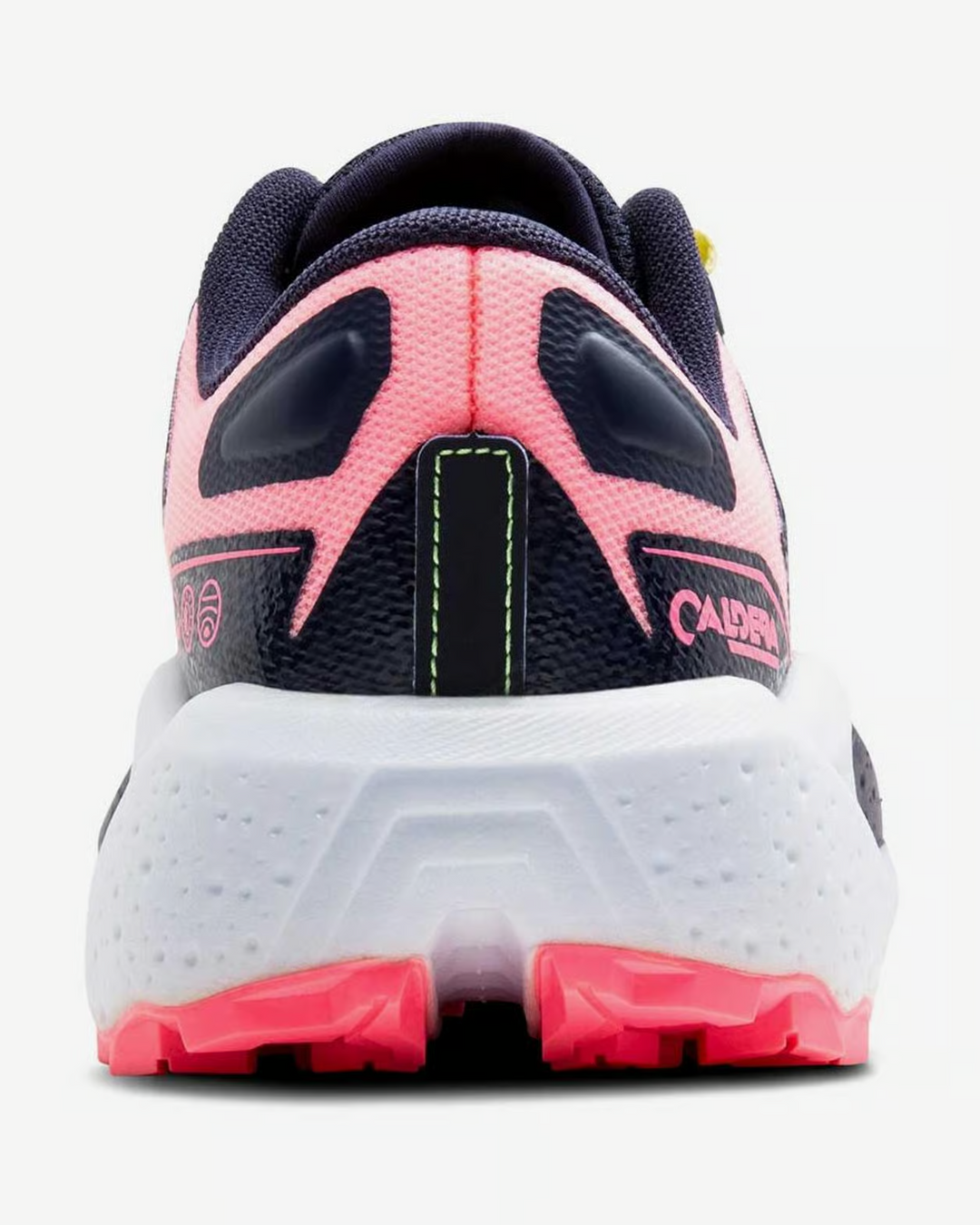 Brooks Womens Caldera 7 - Pink/Peacoat/Sunny Lime - Trail