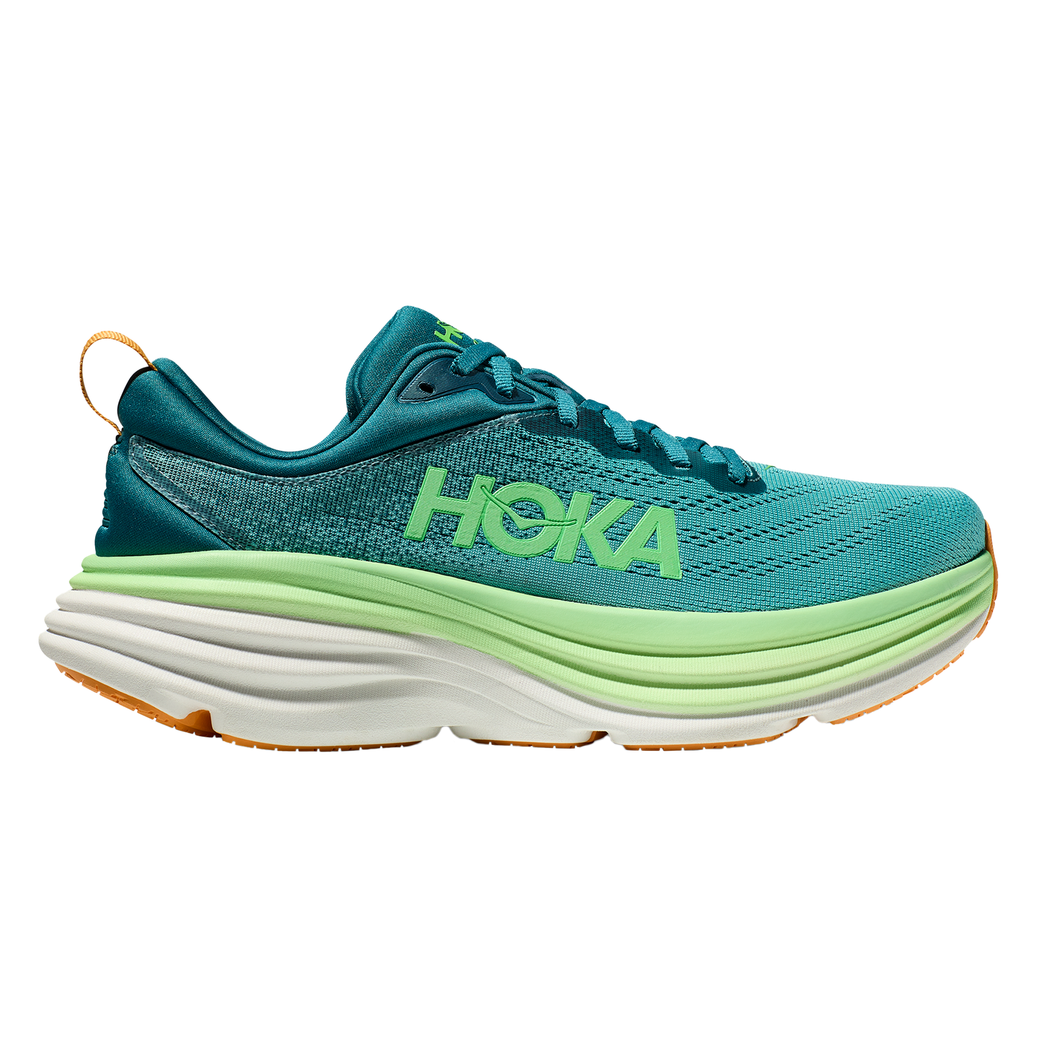 Hoka Mens Bondi 8 - Deep Lagoon/Ocean Mist - Neutral