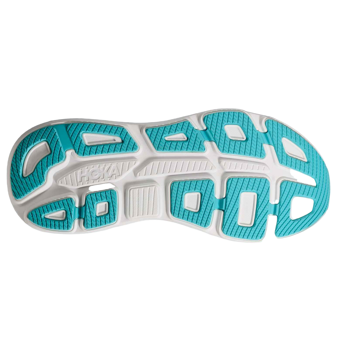 Hoka Mens Bondi 9 - White/Hoka Blue - Neutral - SS25
