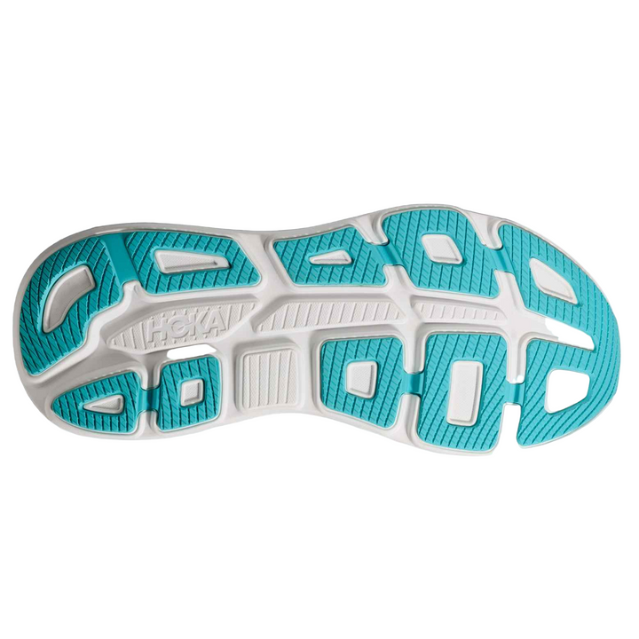 Hoka Mens Bondi 9 - White/Hoka Blue - Neutral - SS25