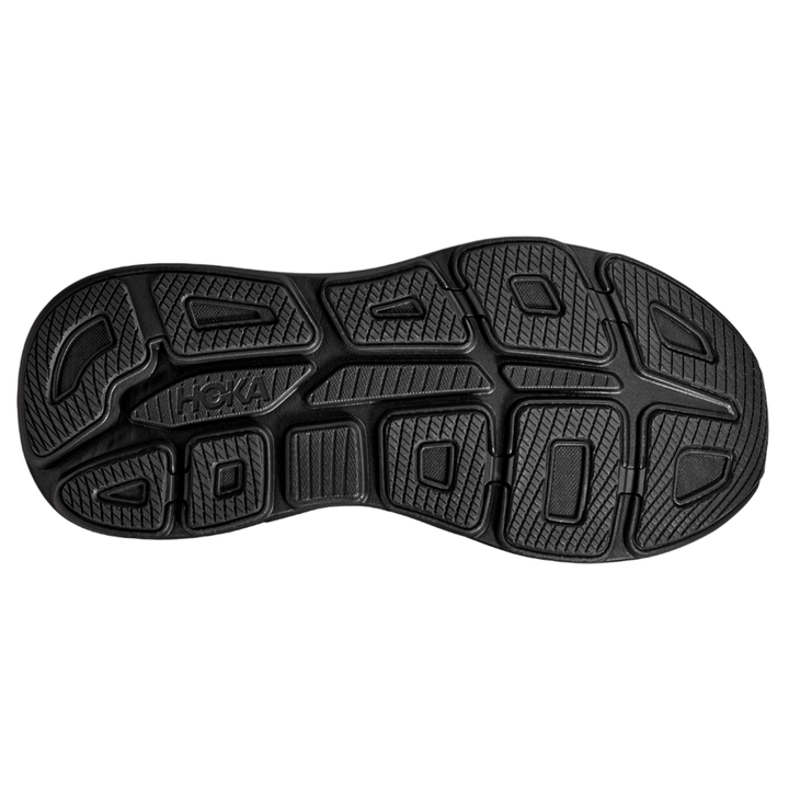 Hoka Mens Bondi 9 - Black/Black - Neutral - SS25