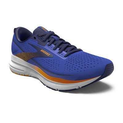 Brooks Mens Trace 3 - Blue/Peacoat/Orange - Neutral