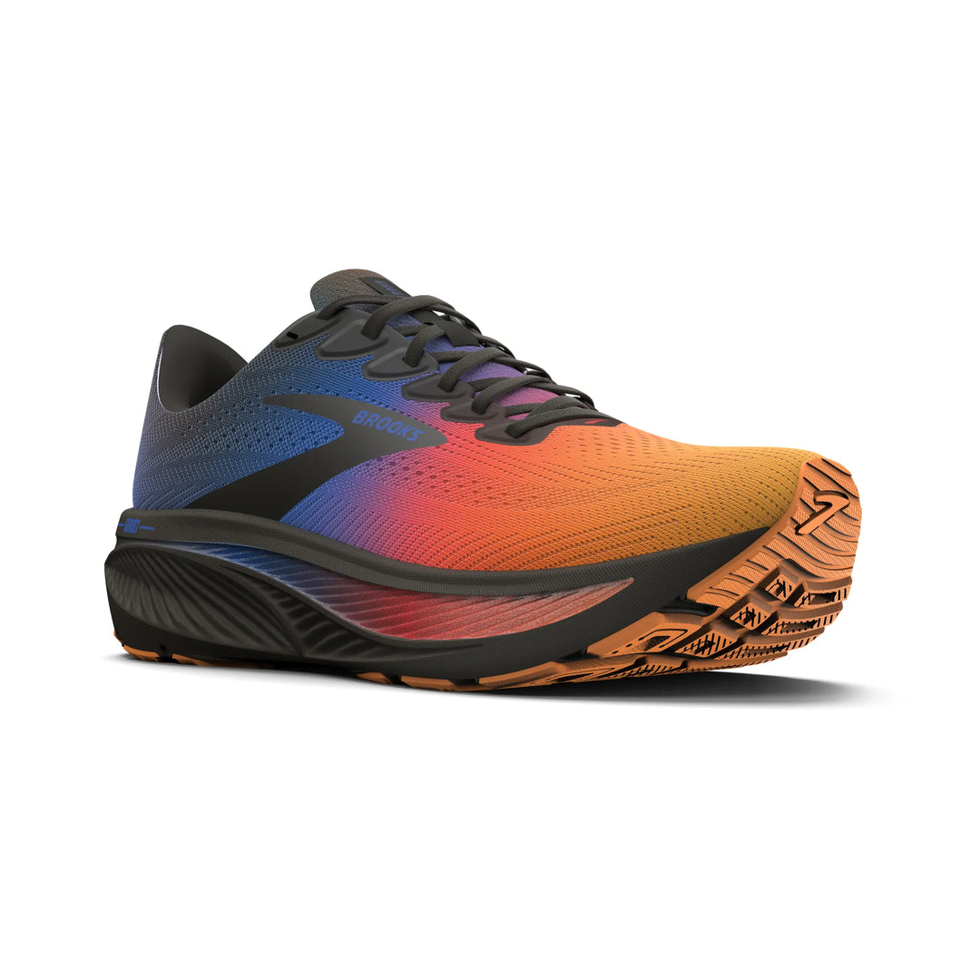 Brooks Mens Ghost 17 - Night/Blue/Papaya - Neutral - AW25