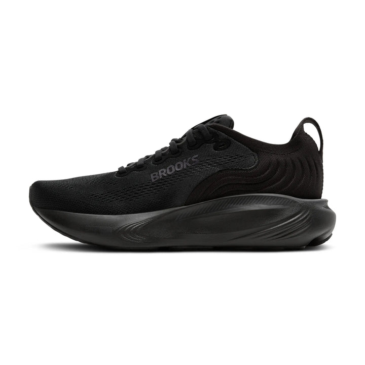 Brooks Herren Adrenaline GTS 25 – Extra breit – Schwarz/Schwarz/Ebenholz – Stabilität – SS26