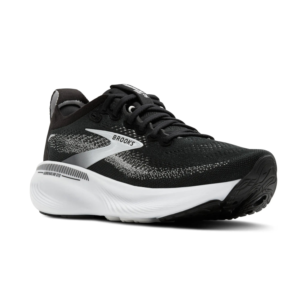 Brooks Mens Adrenaline GTS 25 - Black/Grey/White - Stability - SS26