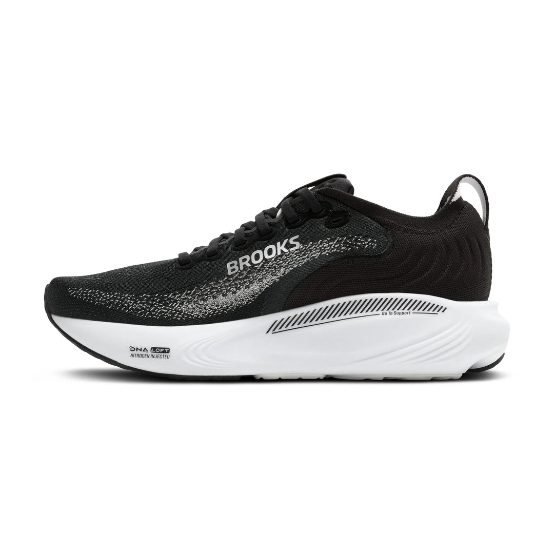 Brooks Mens Adrenaline GTS 25 - Black/Grey/White - Stability - SS26