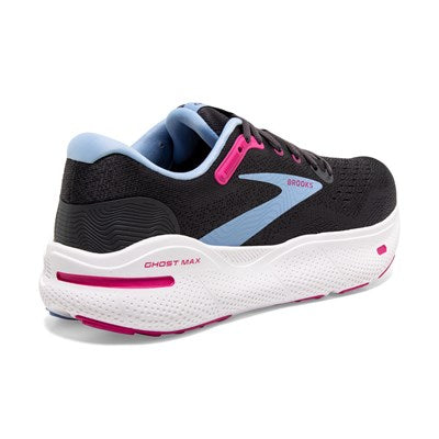 Brooks Womens Ghost Max - Ebony/Open Air/Lilac Rose - Neutral
