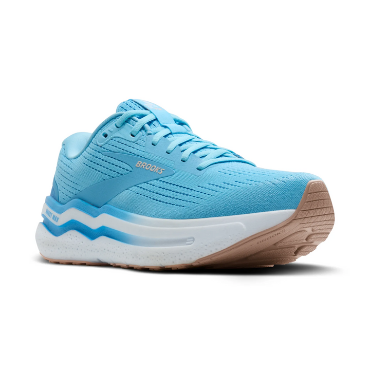 Brooks Womens Ghost Max 2 - Baltic Sea/Bonnie Blue/Peach - Neutral - SS25