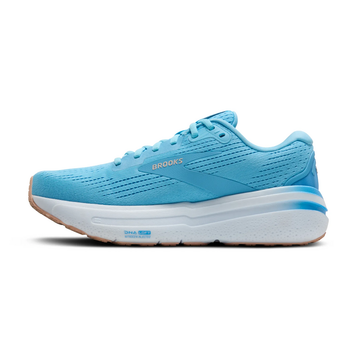 Brooks Womens Ghost Max 2 - Baltic Sea/Bonnie Blue/Peach - Neutral - SS25