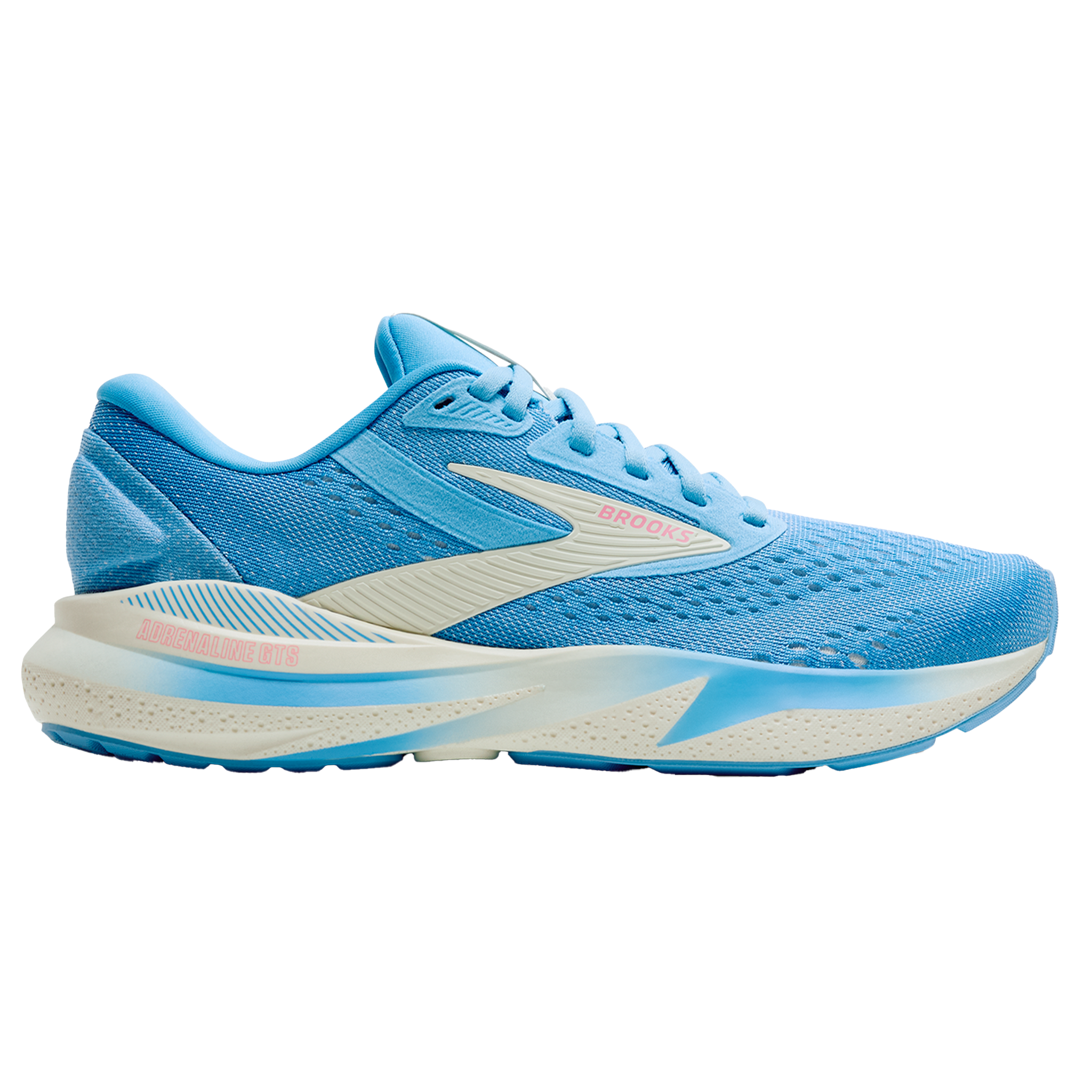 Brooks Womens Adrenaline GTS 24 - Bonnie Blue/Grey/Pink - Stability - SS25