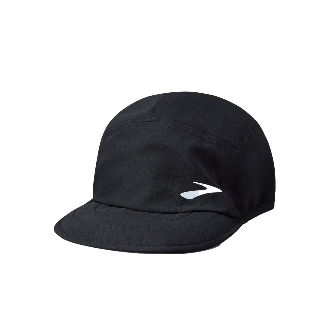 Brooks Unisex Lightweight Packable Hat 2.0 - Black