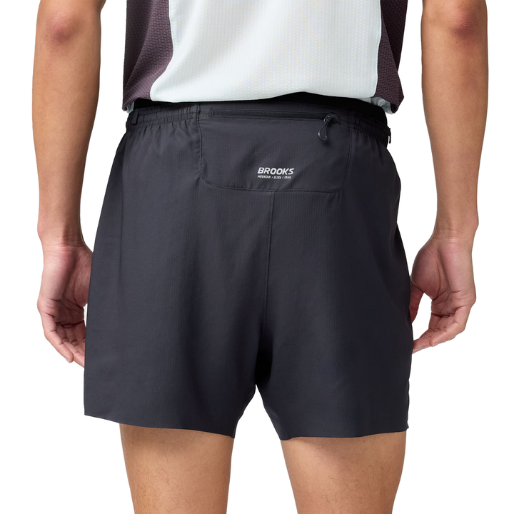 Brooks Mens Cascadia Short - Black