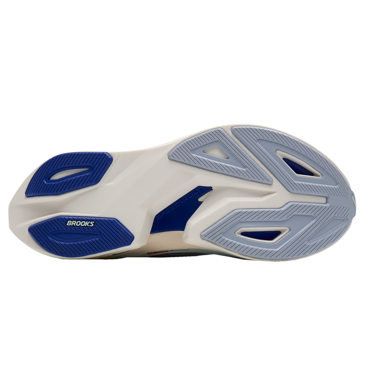 Brooks Mens Hyperion Max 3 - Ice/Blue/Fiery Red - Neutral - SS26